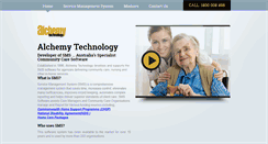 Desktop Screenshot of alchemytechnology.com.au