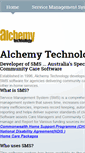 Mobile Screenshot of alchemytechnology.com.au